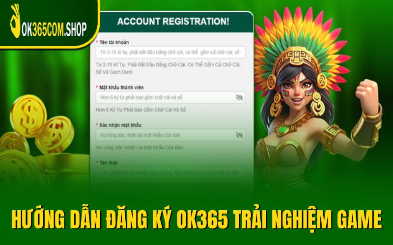 Hướng dẫn đăng ký OK365 cho tân binh mới